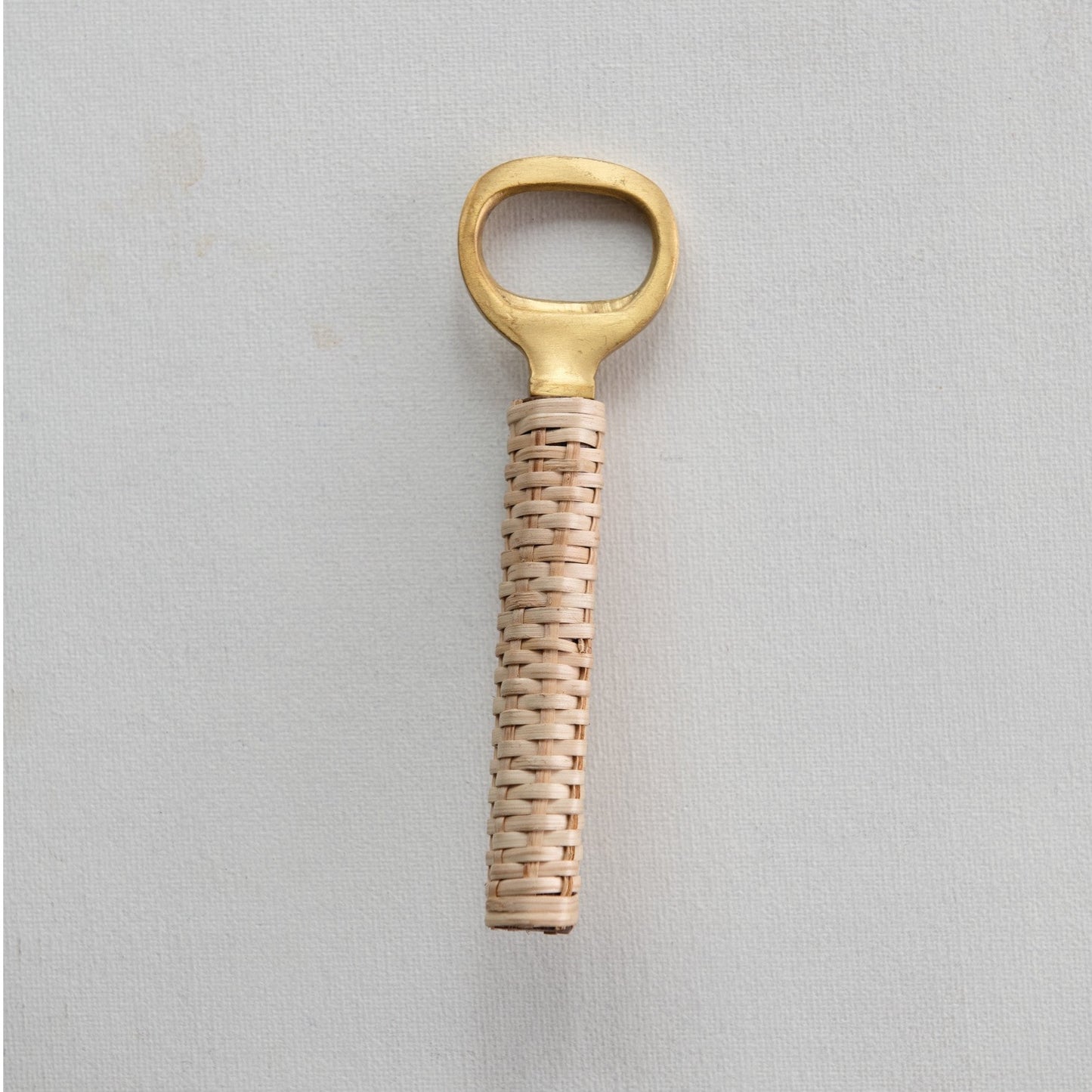 Bottle Opener with Bamboo Wrapped Handle