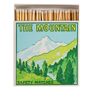 The Mountain Square Matchbox