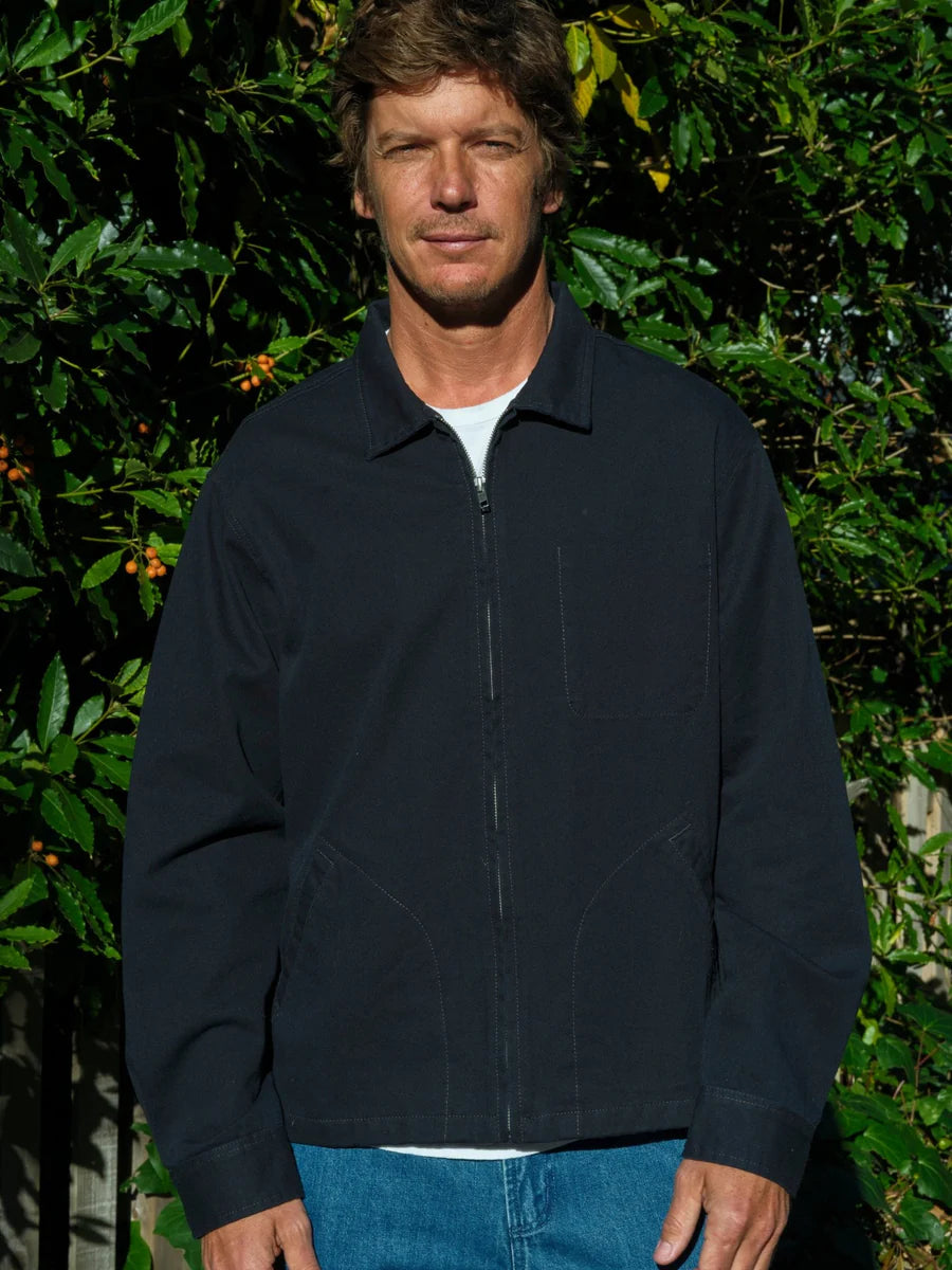 Gas Station Jacket in Navy