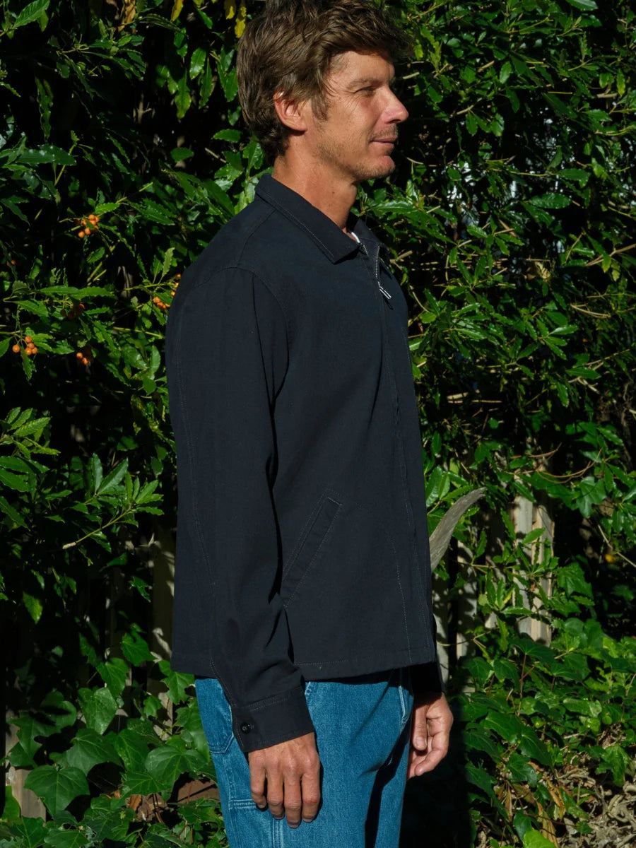 Gas Station Jacket in Navy