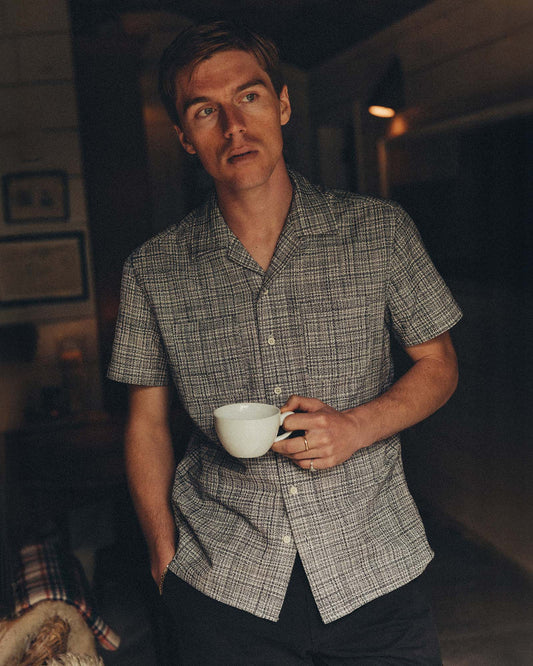 The Conrad Shirt in Cloud Cover Dobby