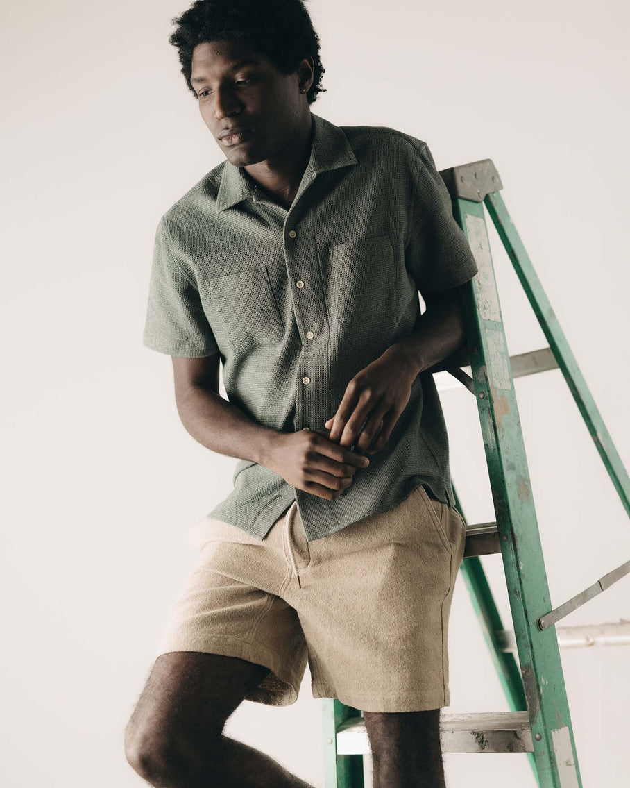 The Conrad Shirt in Deep Sea Twist