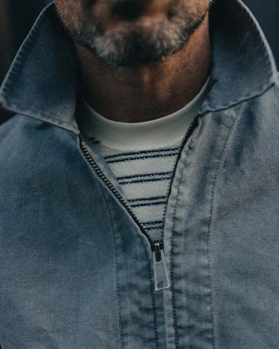 The Shifter Jacket in Dark Grey Pigment Canvas