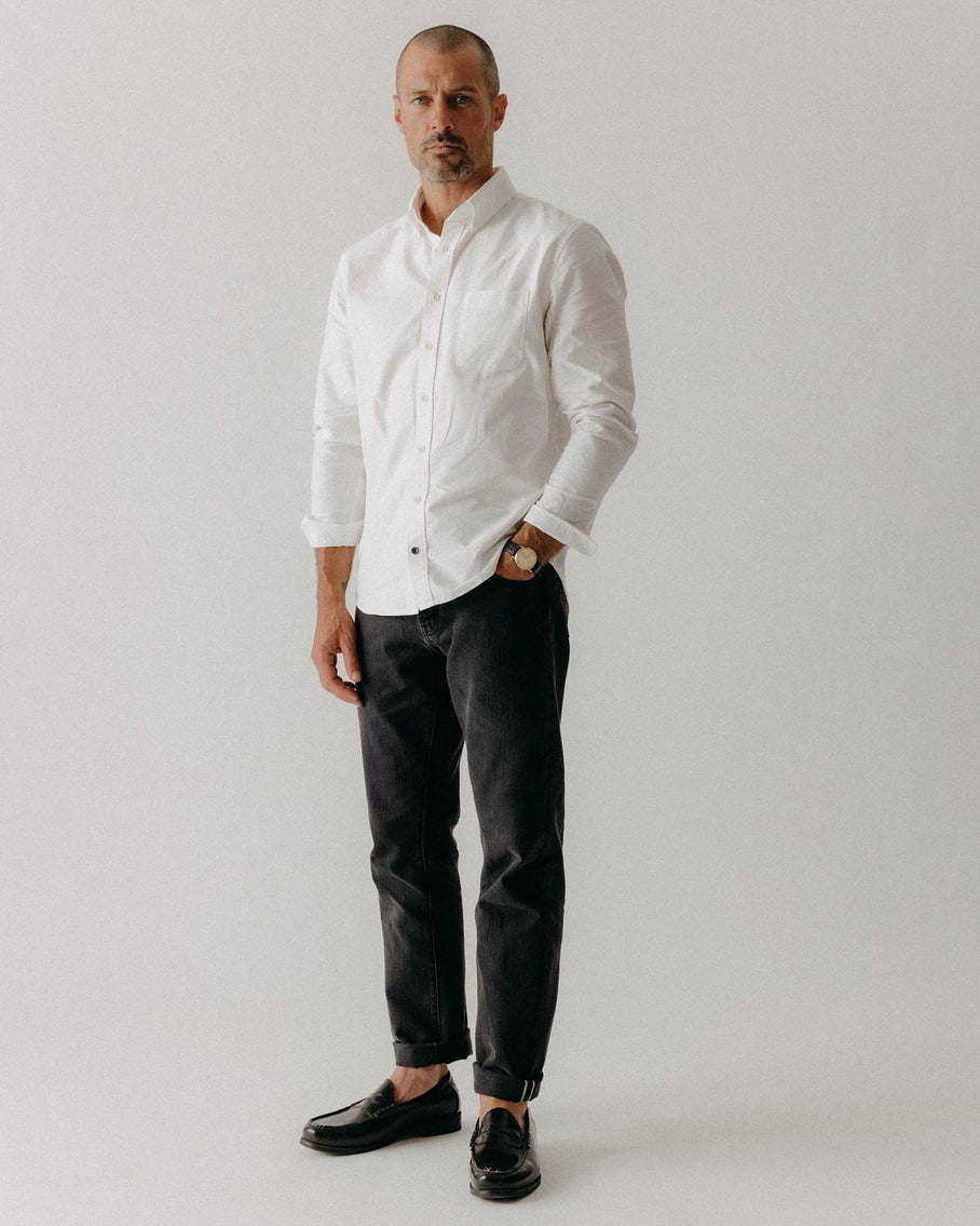 The Jack in White Oxford