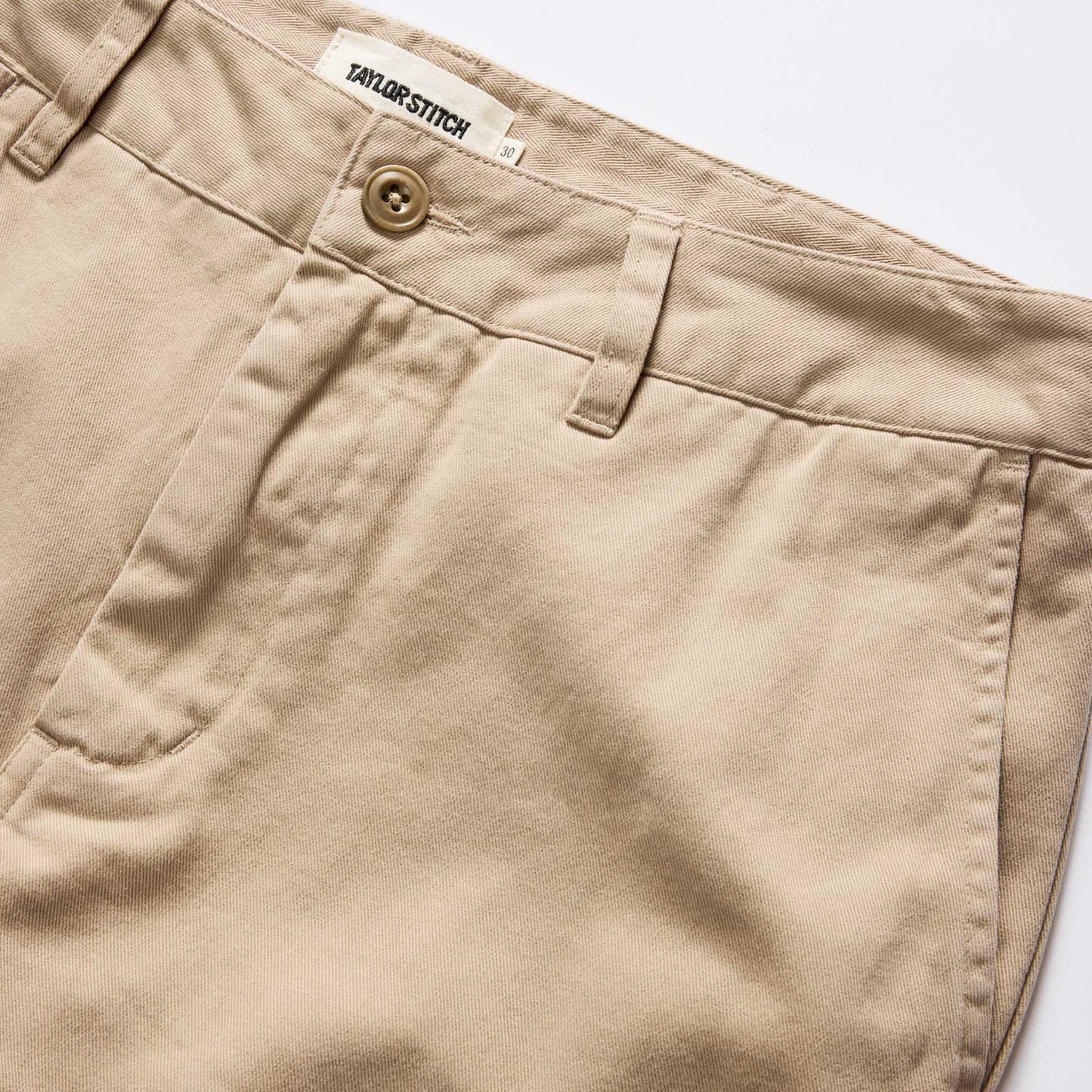 The Slim Foundation Pant in Organic Khaki