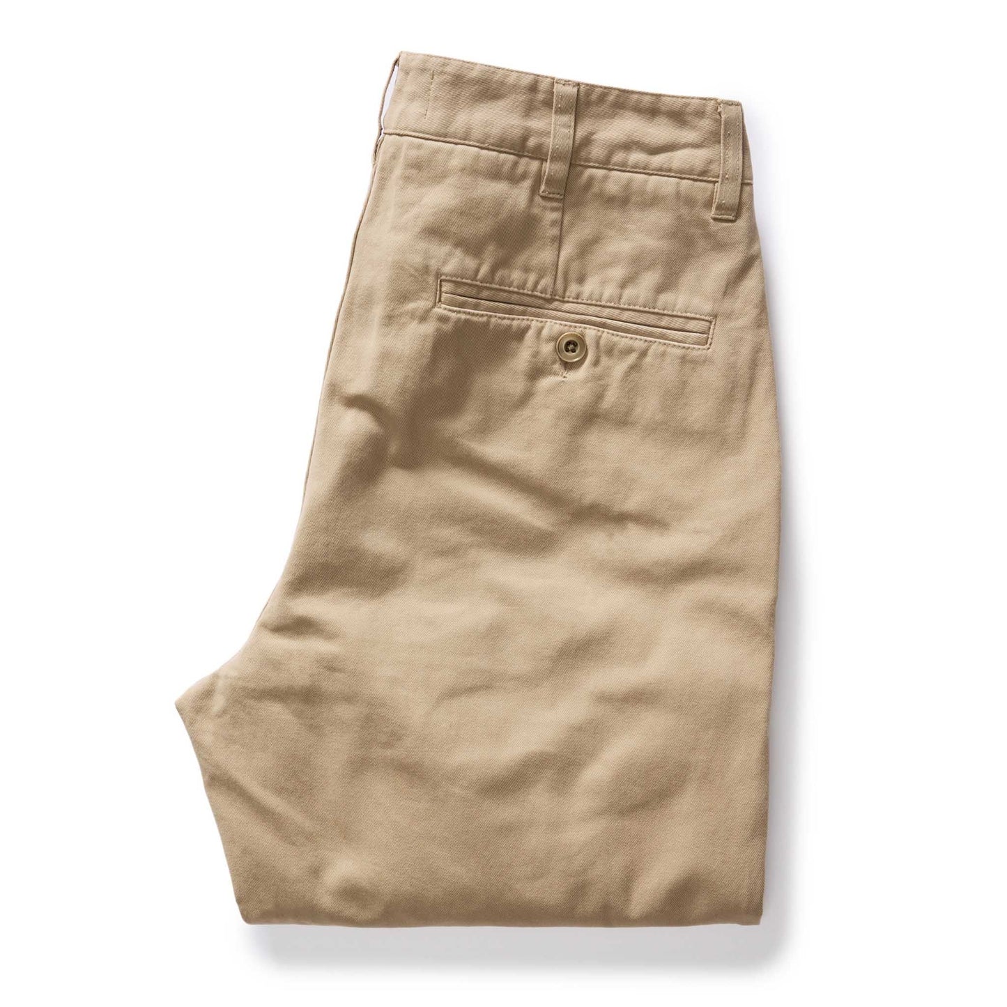 The Slim Foundation Pant in Organic Khaki