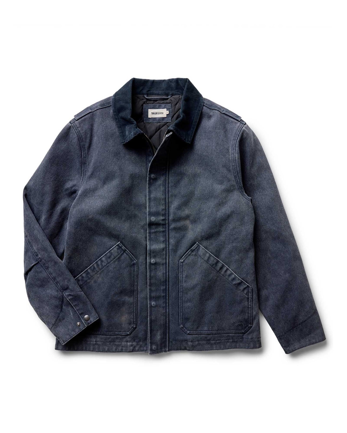 The Workhorse Jacket in Navy Chipped Canvas