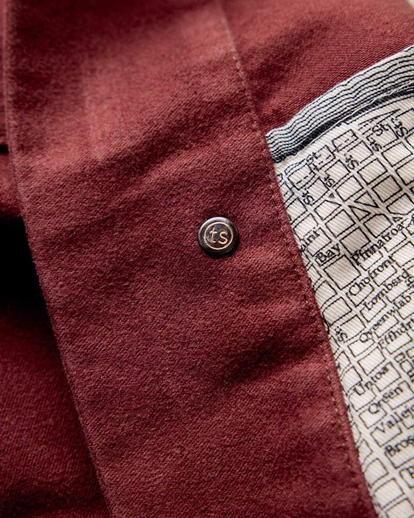 The Long Haul Jacket in Dried Cherry Moleskin