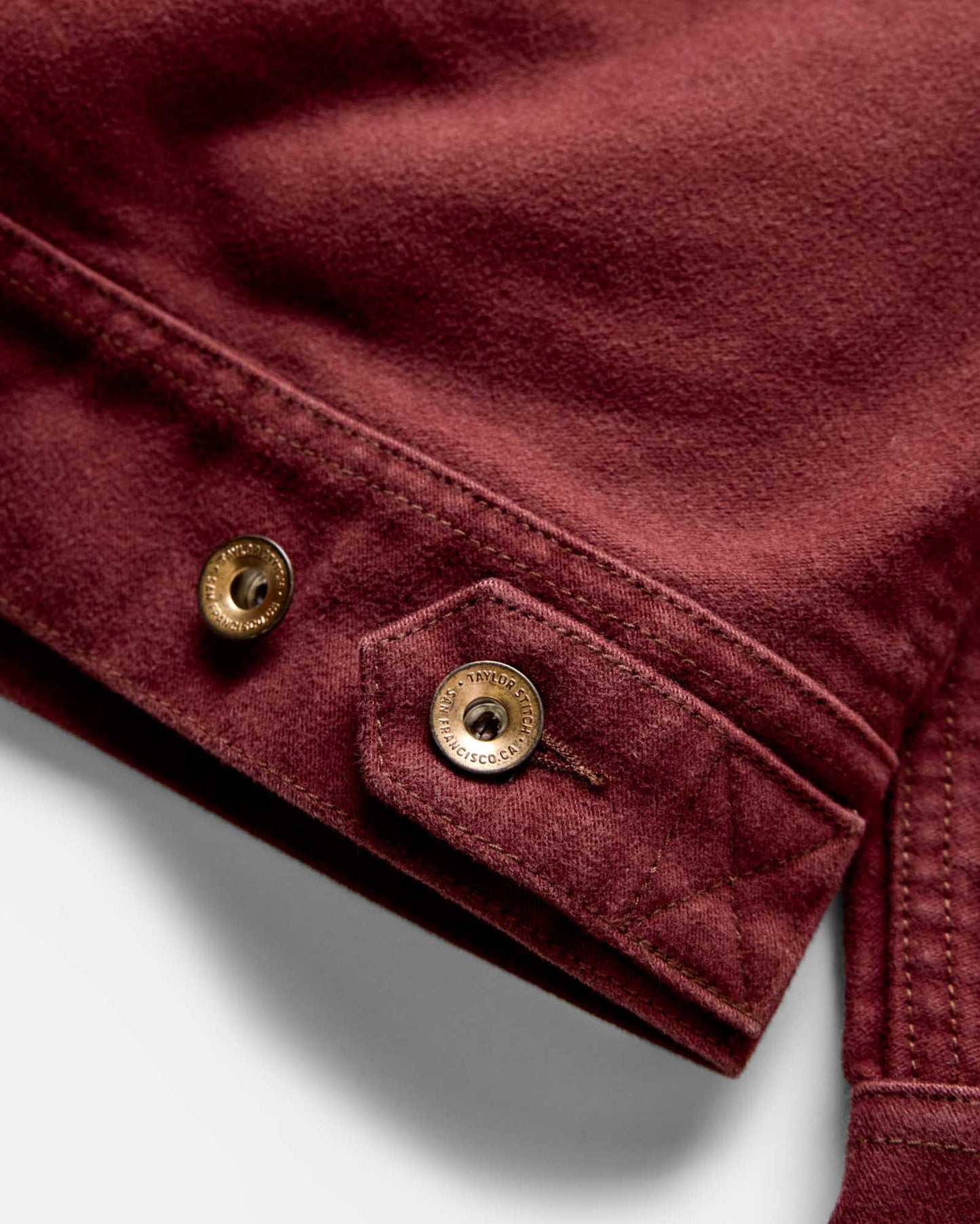 The Long Haul Jacket in Dried Cherry Moleskin