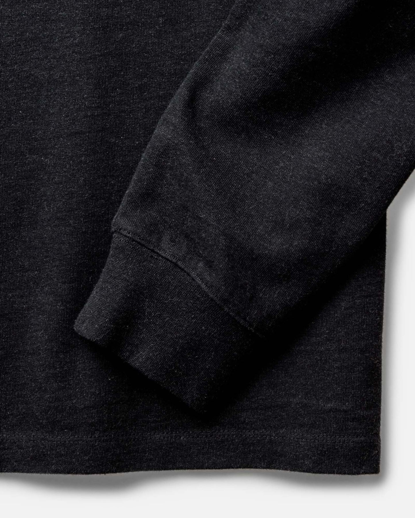 The Long Sleeve Shop Tee in Coal Twist