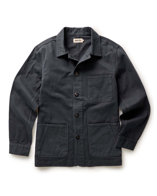 The Ojai Jacket in Organic Navy Foundation Twill
