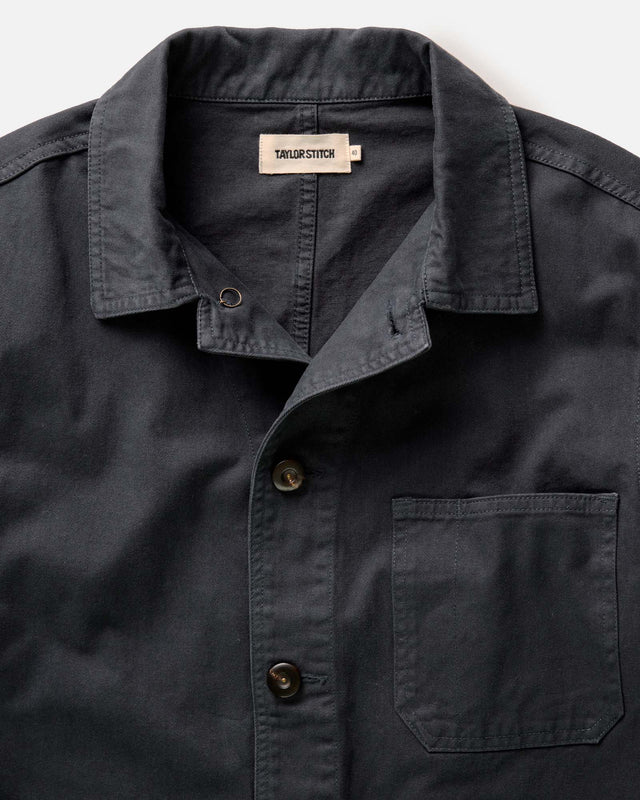 The Ojai Jacket in Organic Navy Foundation Twill