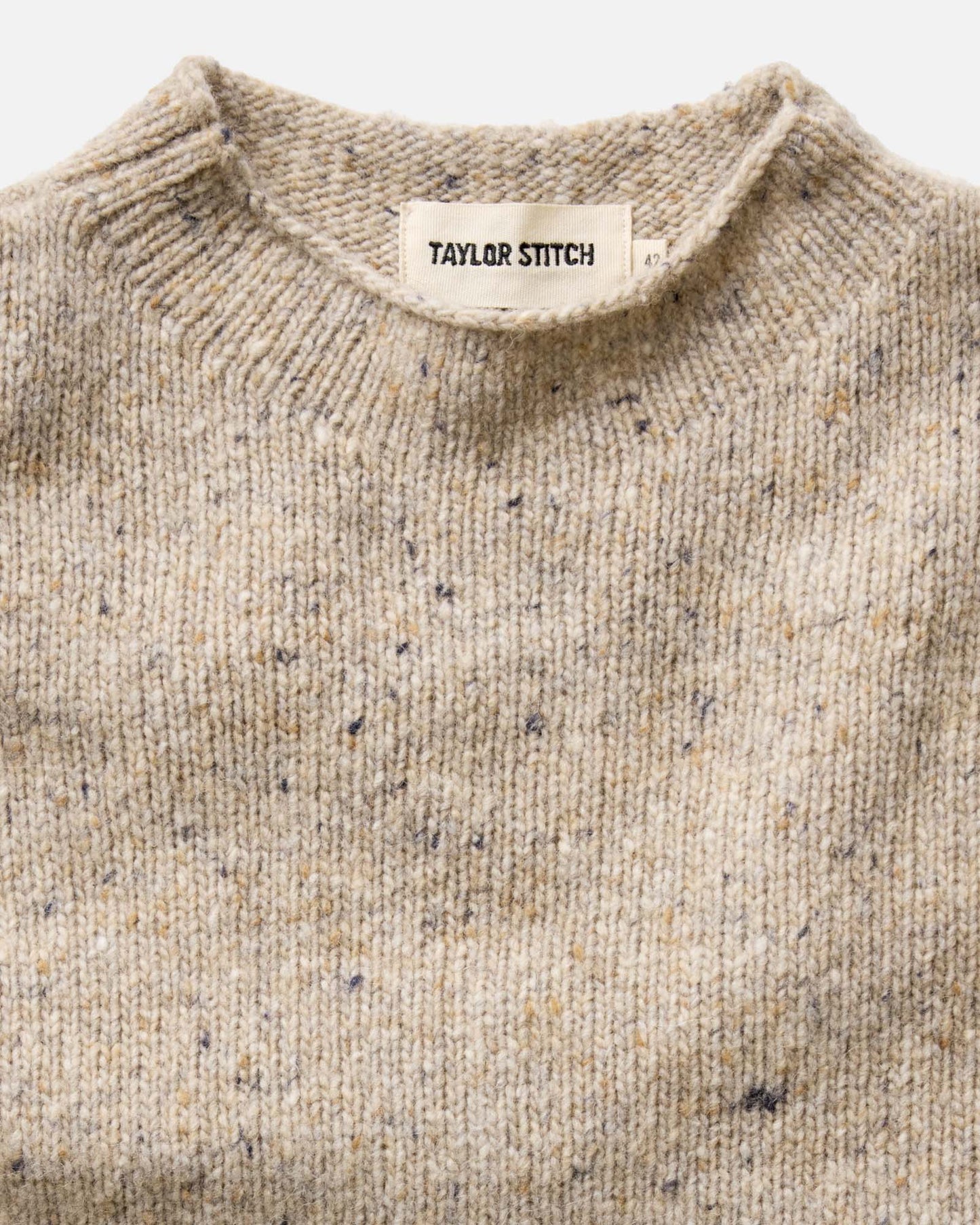The Seafarer Sweater in Natural Donegal