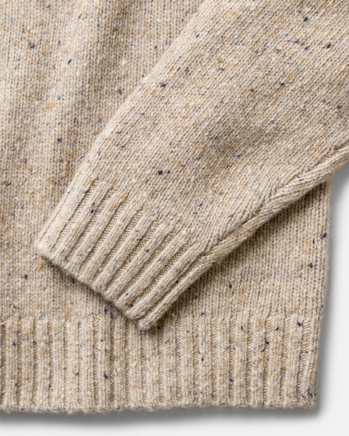 The Seafarer Sweater in Natural Donegal