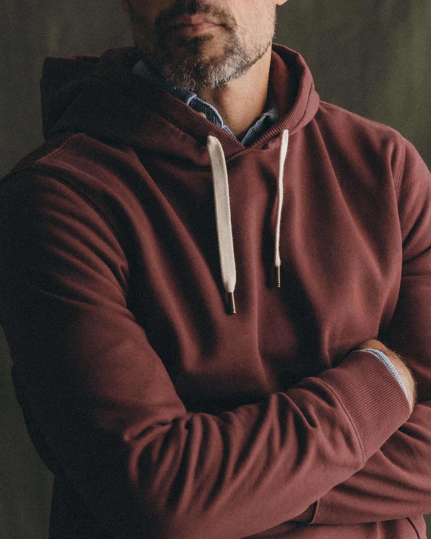 Shop Hoodie in Dried Cherry