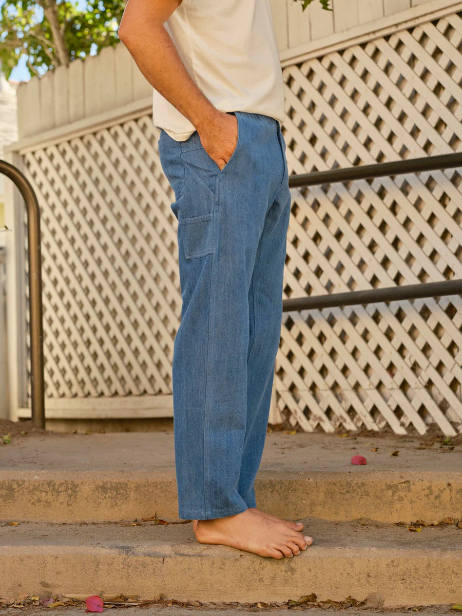 Pinnacle Pants in Indigo Denim
