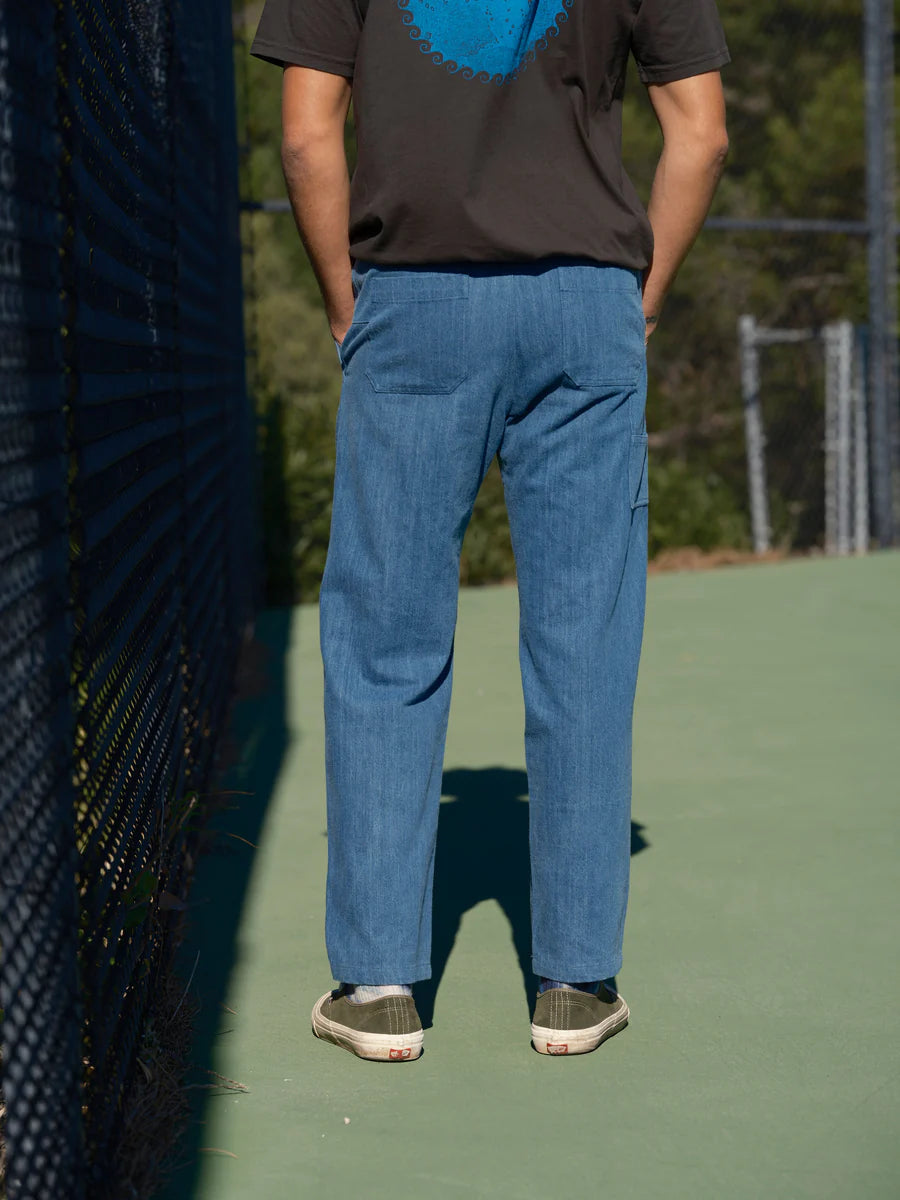 Pinnacle Pants in Indigo Denim