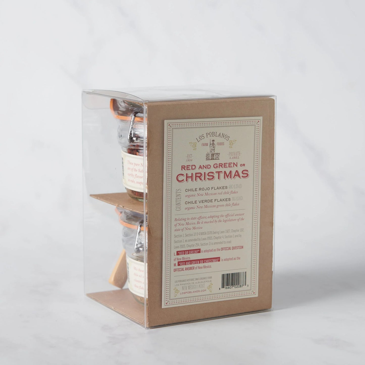 Red and Green or Christmas Chili Set