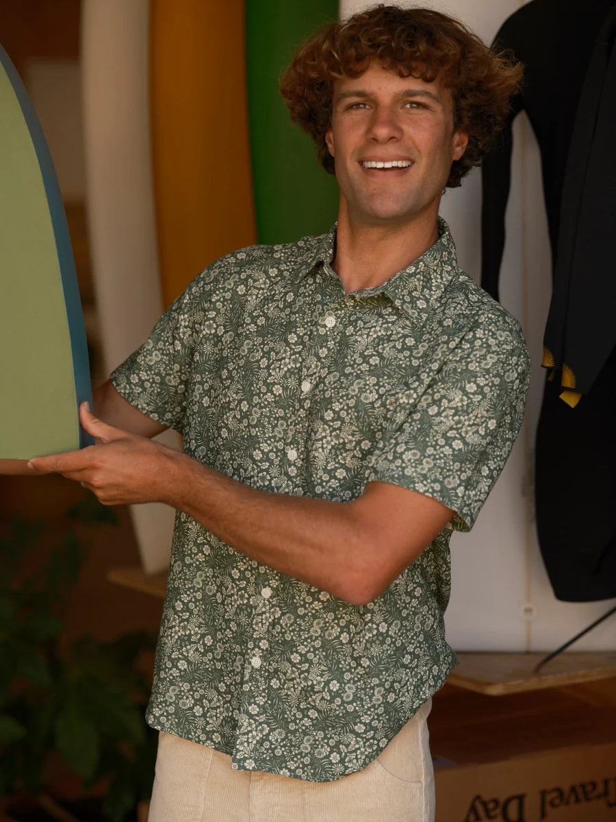 Summer Shirt in Forest Meadow