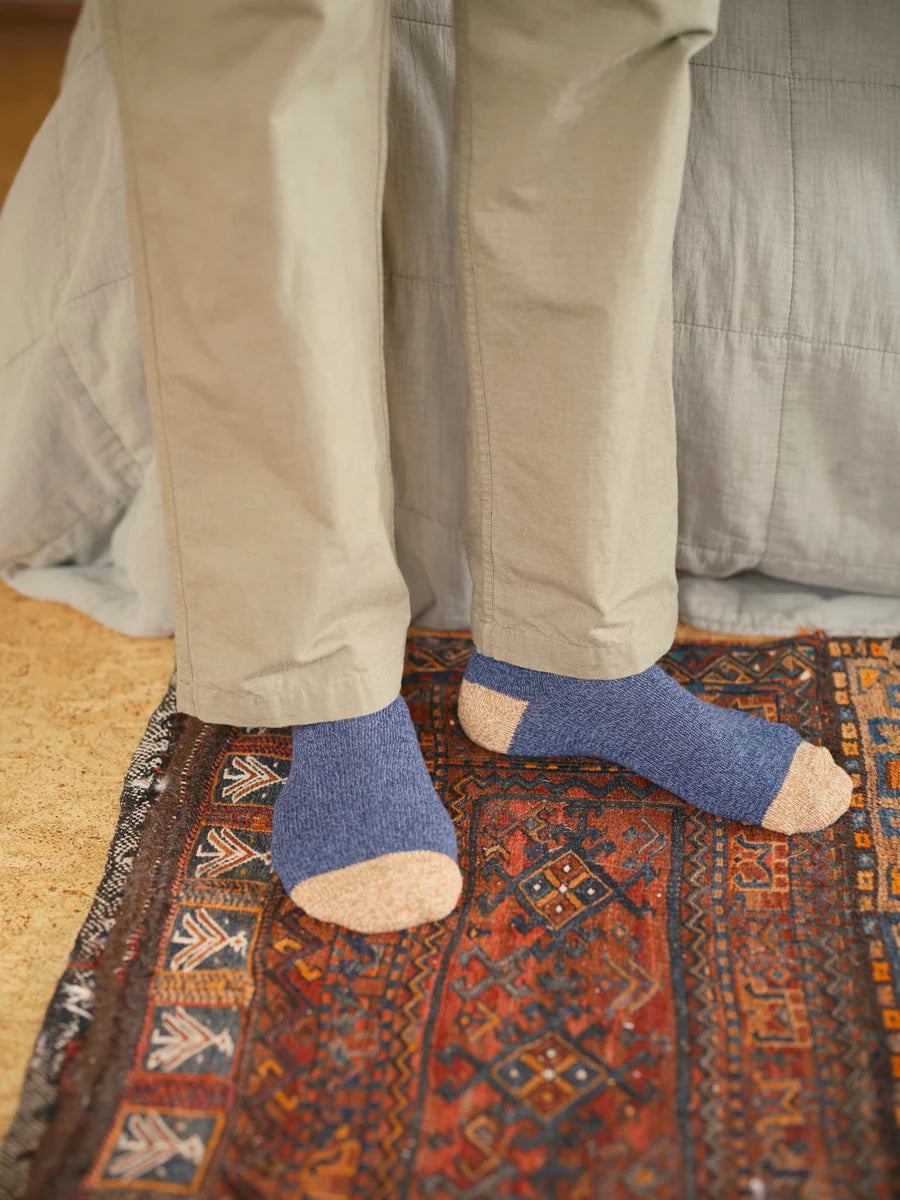 Utility Socks in Slate Blue