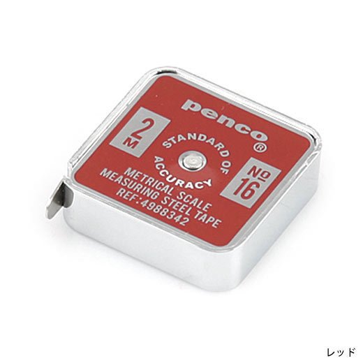 Metric Measuring Tape in Red