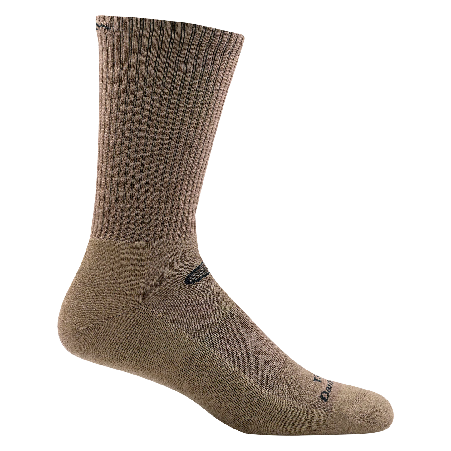 Micro Crew Lightweight Tactical Sock with Cushion in Coyote