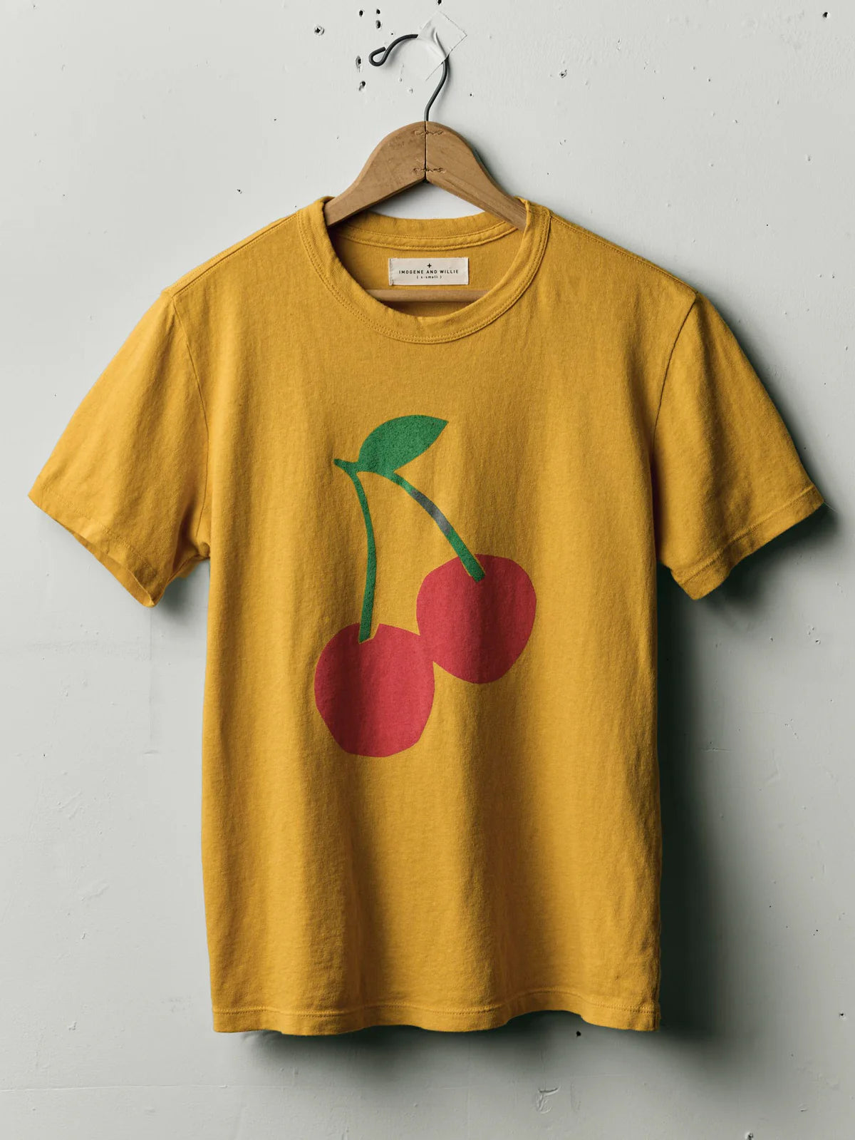 The "Cherry" Tee In Gold